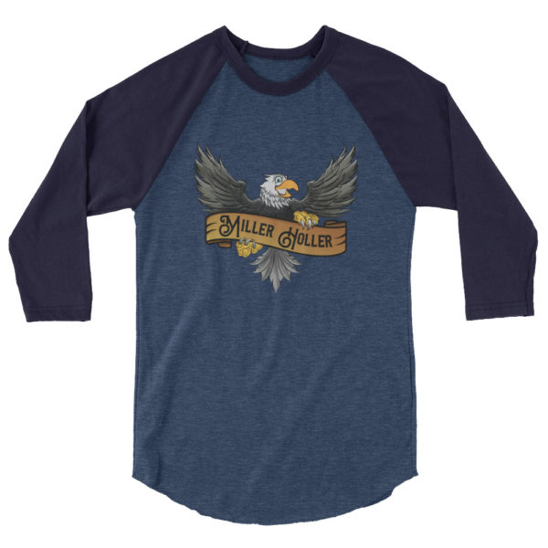 Hollerin' Eagle 3/4 Sleeve - Image 3