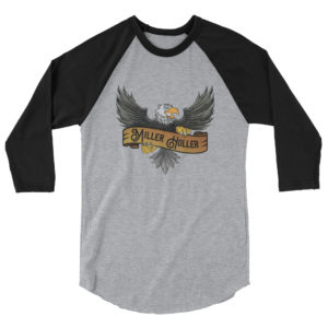 Hollerin' Eagle 3/4 Sleeve