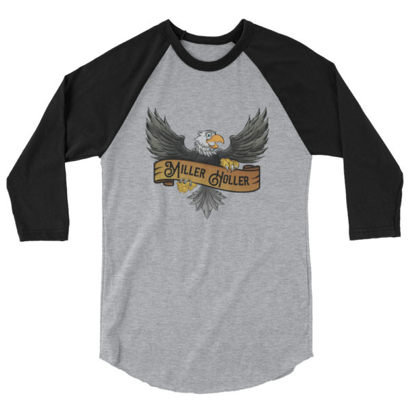 Hollerin' Eagle 3/4 Sleeve