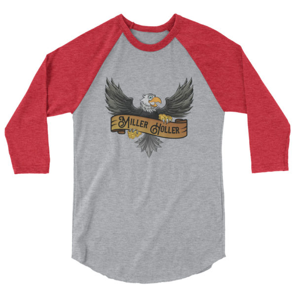 Hollerin' Eagle 3/4 Sleeve - Image 4