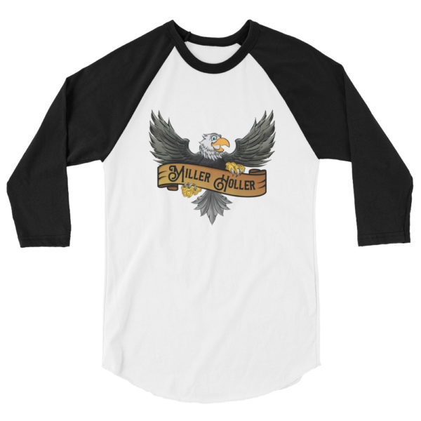 Hollerin' Eagle 3/4 Sleeve - Image 6