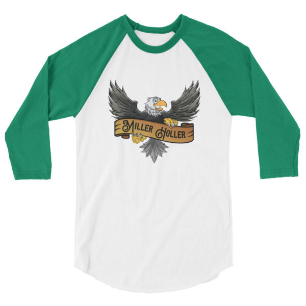 Hollerin' Eagle 3/4 Sleeve - Image 9