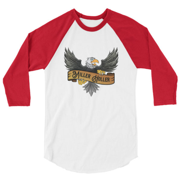 Hollerin' Eagle 3/4 Sleeve - Image 7